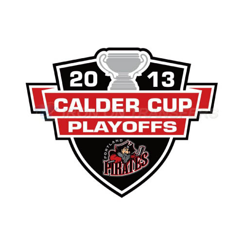 Portland Pirates Iron-on Stickers (Heat Transfers)NO.9108